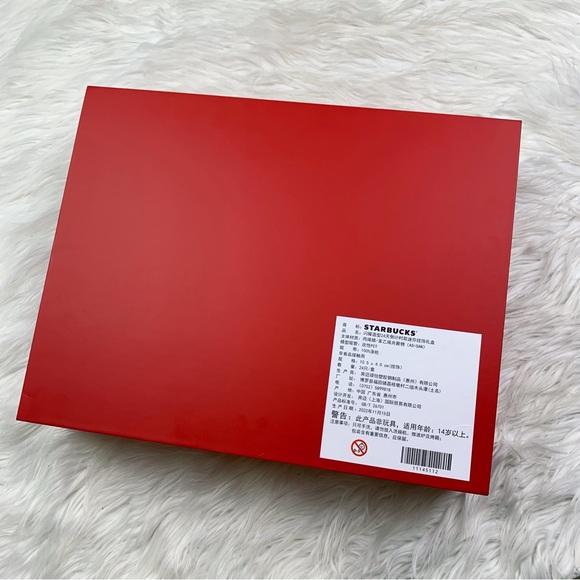 Starbucks BOX ONLY Studded Keychain Ornament Overseas China 2022 Advent Calendar - Picture 7 of 9